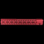 Strike Industries STRIKERAIL AR-15 M-LOK Handguard 15.5 in Red Aluminum