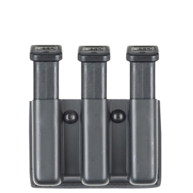 Safariland 775 Triple Open Top Magazine Pouch for Glock 17/22 STX Tactical Black