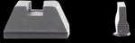 AmeriGlo GL429 Glock XL Tall Optic Sight Set Black Steel