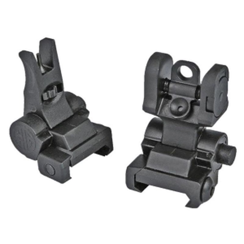 IRON SIGHT SET, FLIP UP, M1913 RAIL