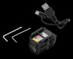 Alliance Consumer Group MYCRO Rail Mount Light 50-150-300 Lumens Green Laser IPRMLT0003