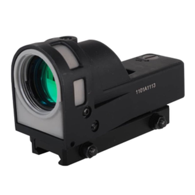 Meprolight M21 Reflex Red Dot Sight 1x 30mm Open X Reticle with Quick Release Picatinny Mount Matte Black