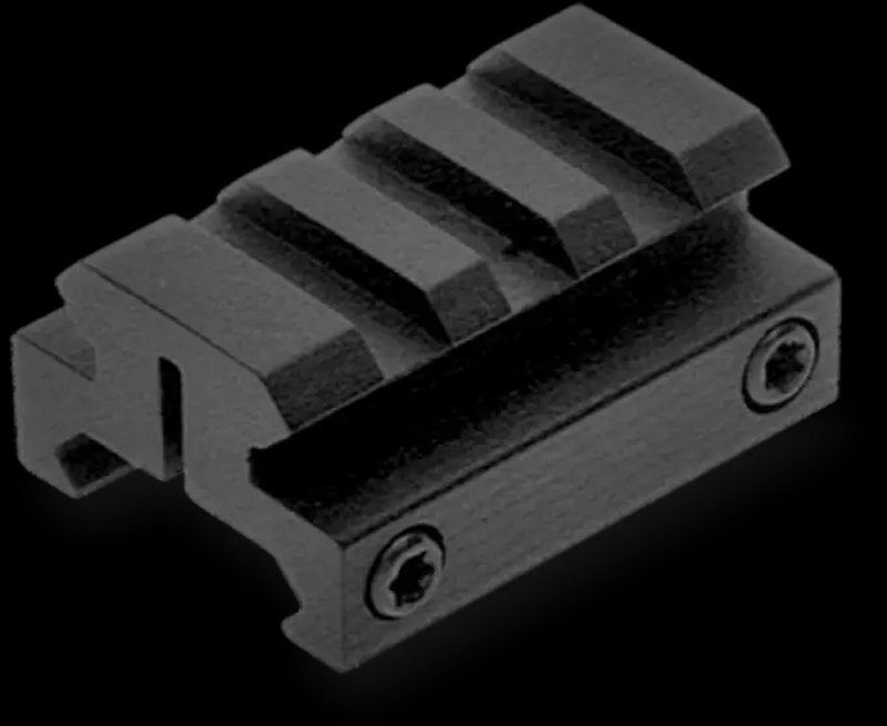 Burris 1/2-Inch Picatinny Riser Mount Matte Black Low-Profile 410340