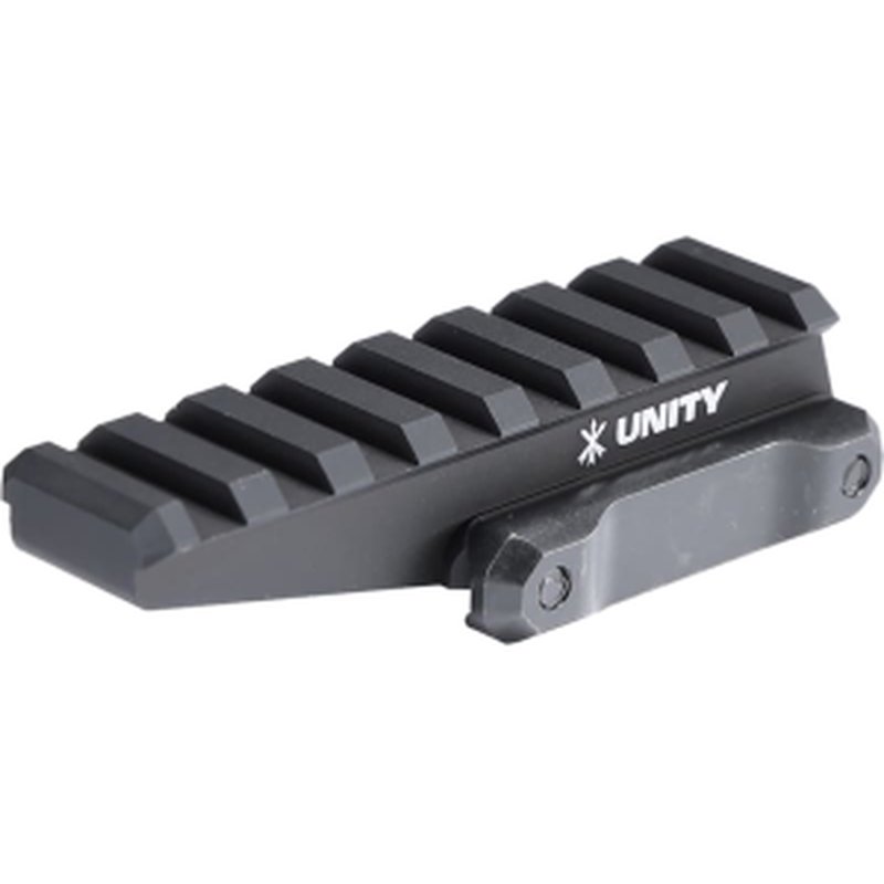 Unity Tactical FAST Red Dot Riser Mount Aluminum Black