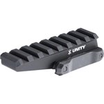 Unity Tactical FAST Red Dot Riser Mount Aluminum Black