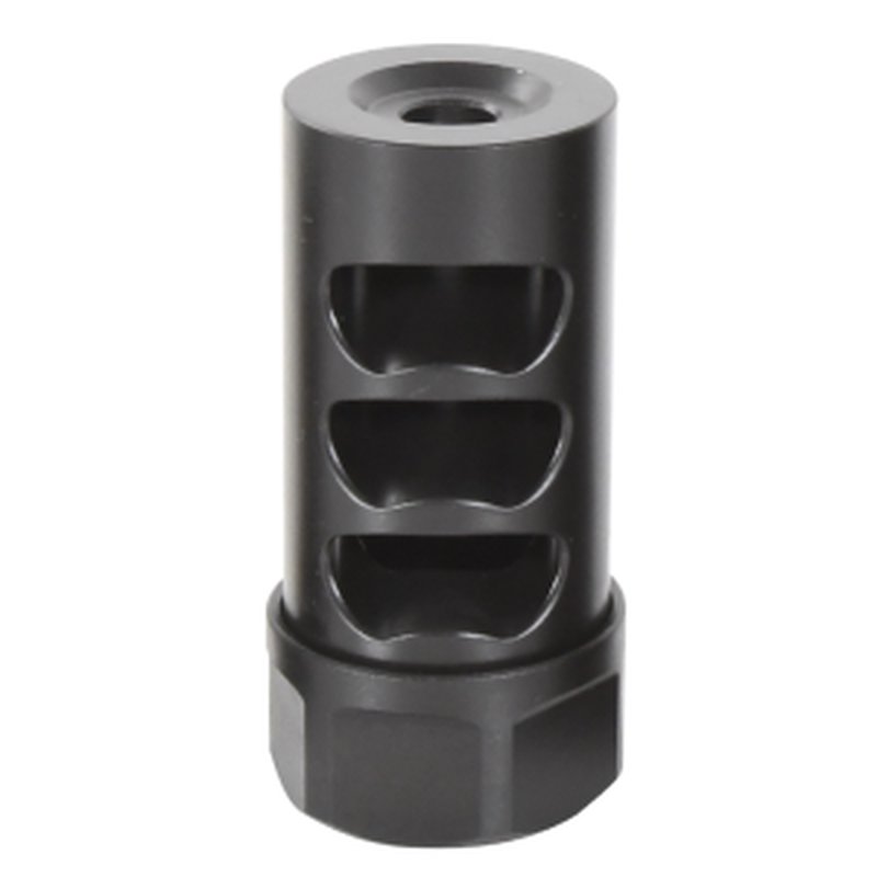 American Precision Arms Gen 2 Little Bastard Self Timing Muzzle Brake 30 Cal 5/8x24 Black Nitride