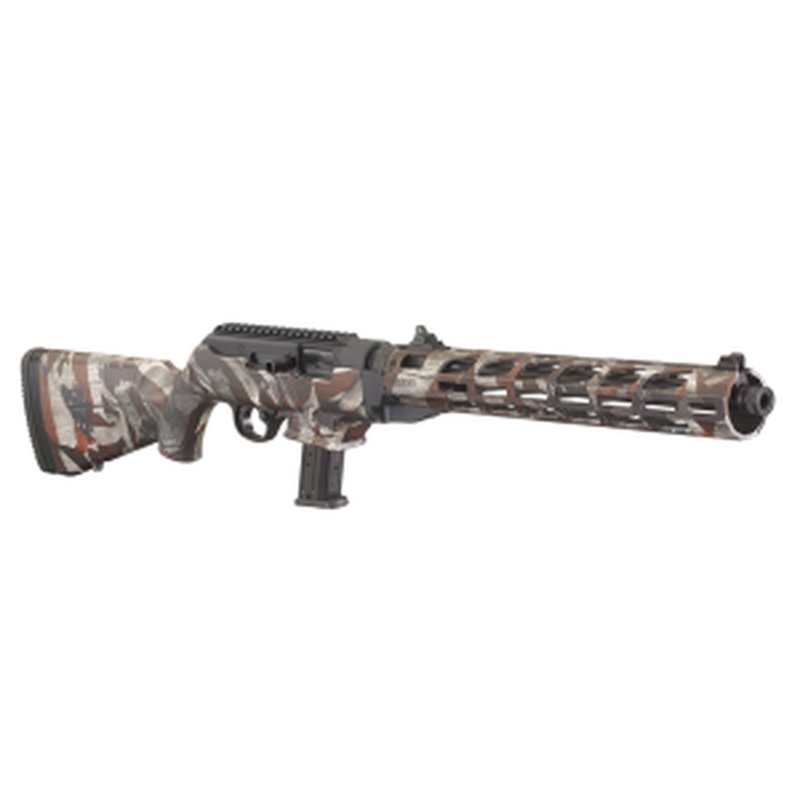 Ruger PC Carbine 9mm Luger 16.12 in. 17rd American Flag Camo Rifle