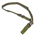 NCStar AARS21PG 2-Point/1-Point Green Sling with Metal Spring Clips