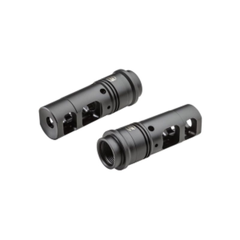 Surefire SOCOM Muzzle Brake 338-Ti Suppressor Mount 5/8-24 Steel Matte