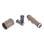 Arisaka Light Kit 600 Series Light Body With Malkoff E2XT Head - No Tailcap - FDE