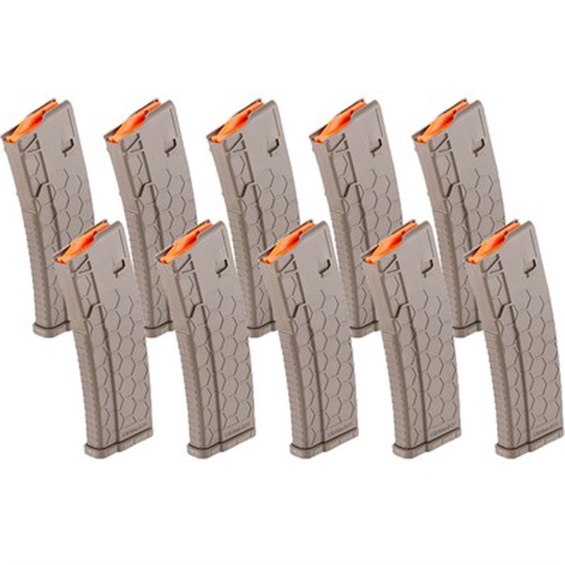 Hexmag AR-15 Series 2 15-Round Magazine Flat Dark Earth