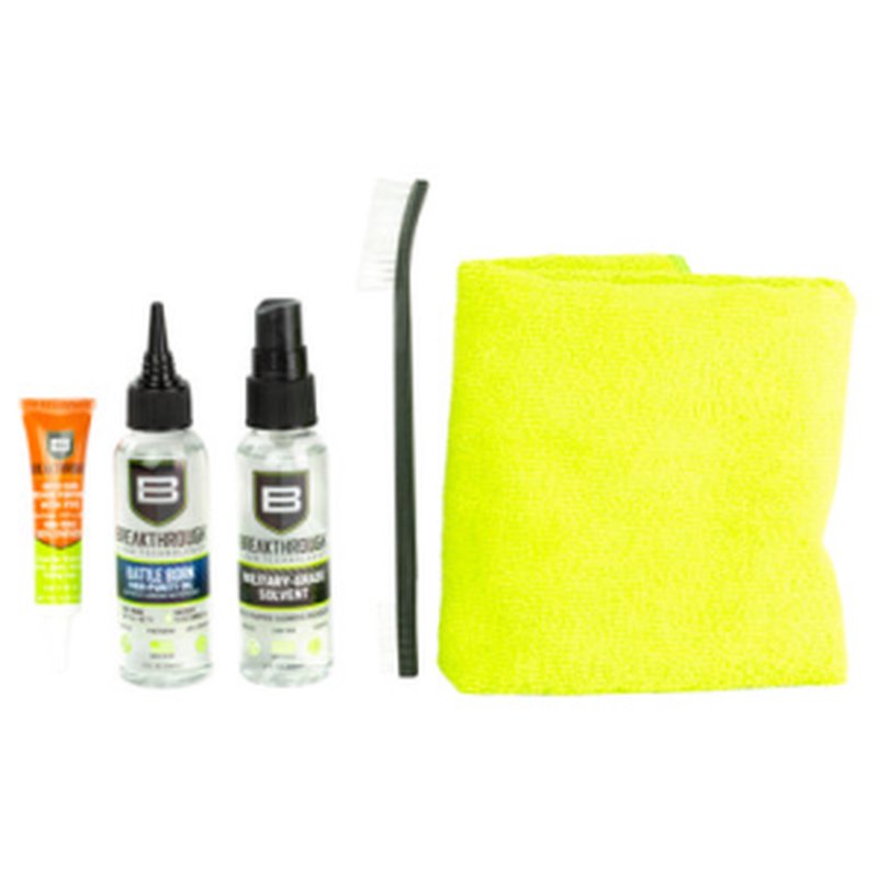 Breakthrough Basic Universal Cleaning Kit - Green Multi-Caliber
