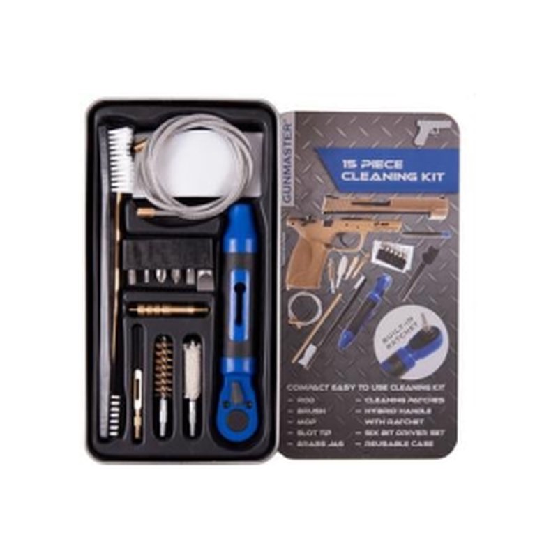 DAC Technologies Gunmaster Slim Line 15-piece 45 Auto cleaning kit 38253