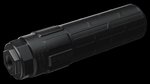 Jaguar Silencers Shorty 7.62mm Rifle Suppressor (7.62mm) - Black