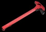 Strike AR-15 Extended Latch Charging Handle Red Hard Anodized Aluminum ARCHELRED