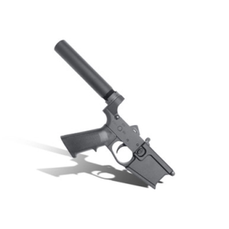 KAK Industry Complete K15 Billet AR15 Lower Receiver - Pistol Tube
