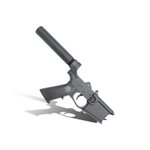 KAK Industry Complete K15 Billet AR15 Lower Receiver - Pistol Tube