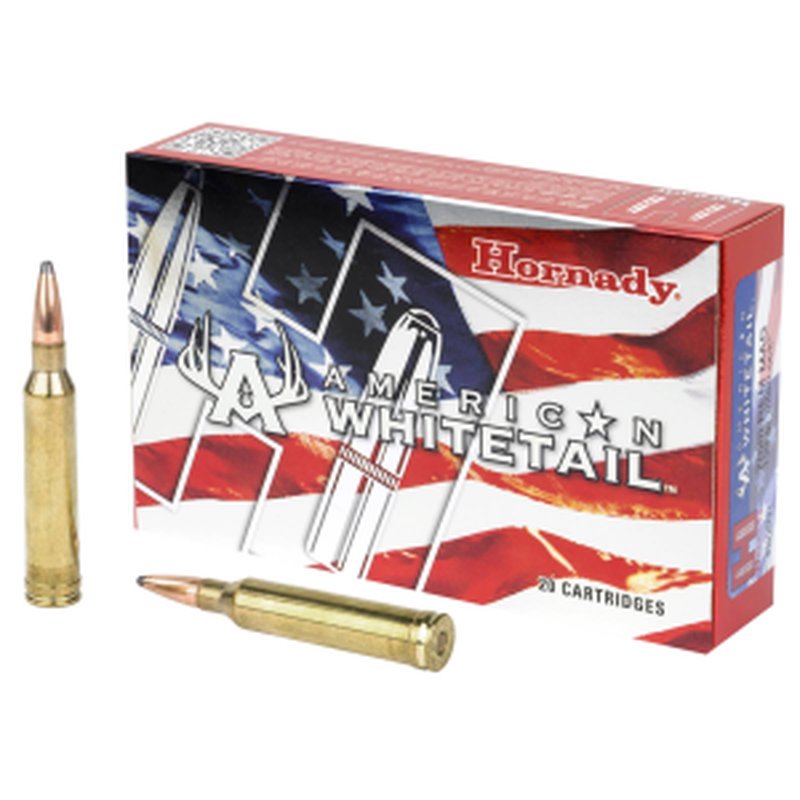 Hornady American Whitetail 7mm Rem Mag InterLock SP 139 grain Ammunition