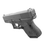 Talon Grips Glock Gen3 Black Textured Rubber Grip 26/27/28/33/39