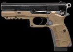 Recover Tactical HPC02 Grip Rail System Tan Polymer Picatinny Browning HiPower