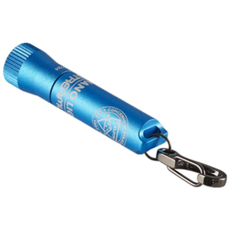 Streamlight Nano Light II Snap Hook White LED Blue