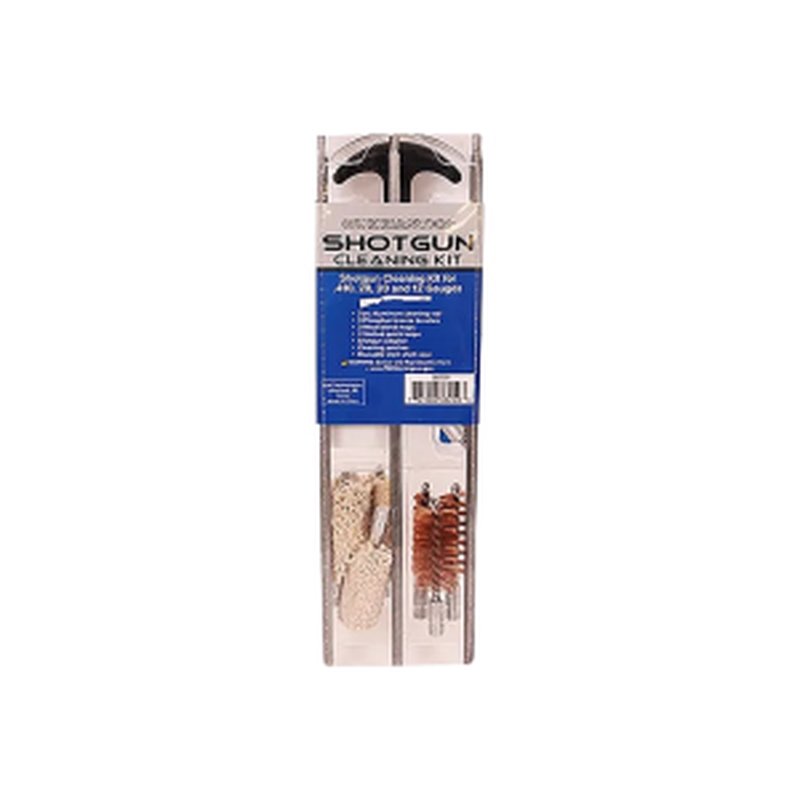 DAC Technologies Universal Rifle Cleaning Kit 16-Piece for .22/.243/.270/.30, 3-Piece Aluminum Rod