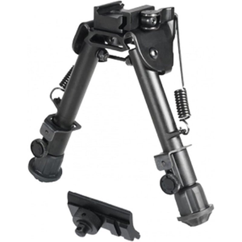 Leapers TL-BP78Q Tactical OP Bipod w/ QD Lever Mount (Black Metal)