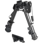 Leapers TL-BP78Q Tactical OP Bipod w/ QD Lever Mount (Black Metal)