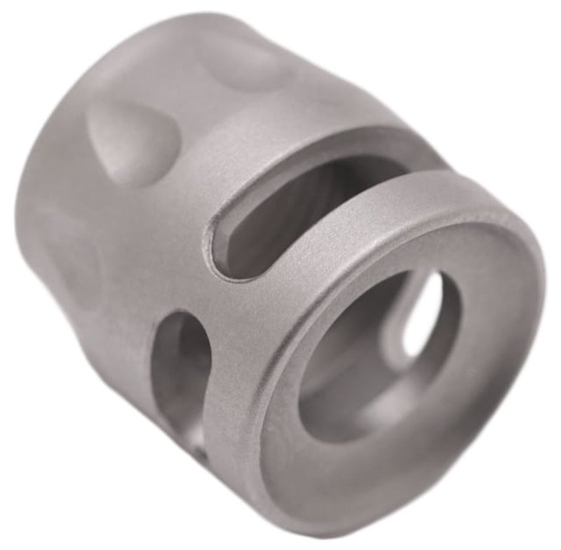 True Precision 9mm Mini Compensator 1/2x28 Stainless