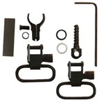 GrovTec US Inc GTSW43 Swivel Set Tube .630"-.675" 1" Black Steel Rifle