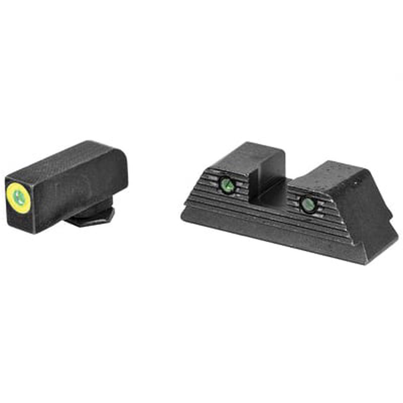AmeriGlo Trooper Glock Night Sight Set Gen 5 Green Front/Green Tritium