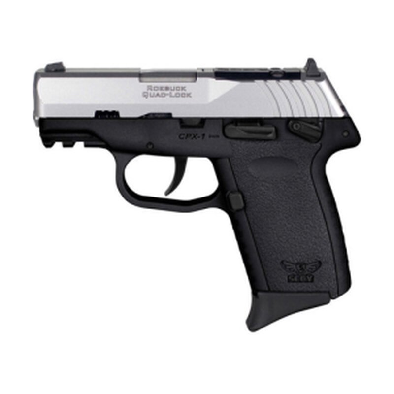 SCCY CPX-1 9mm Pistol 3.1 Inch Barrell Black Stainless