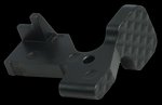 Seekins Precision Enhanced AR-15 Bolt Catch Oversized Diamond Texture Black Melonite