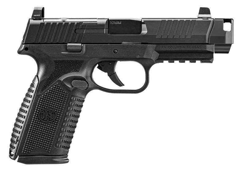 FN 510 MRD 10mm Compensated Semi Automatic Pistol 4.43 Inch Barrel