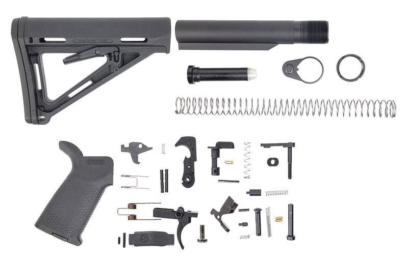 Palmetto State Armory Magpul MOE Lower Build Kit, Black