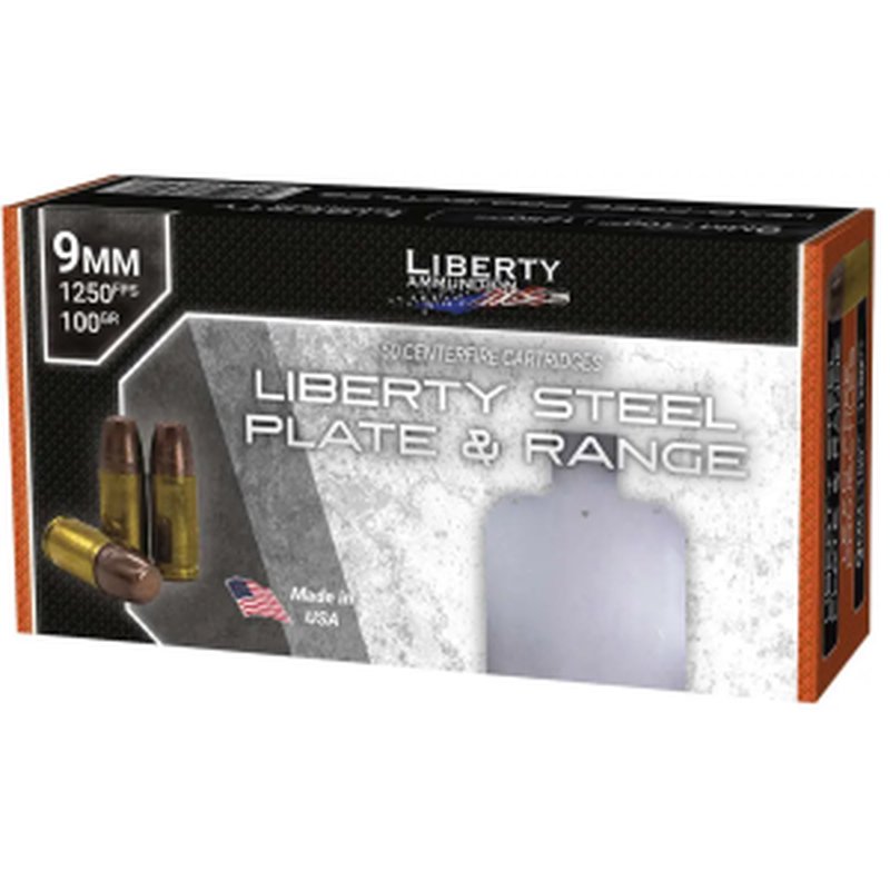 Liberty Ammunition LIB R 9mm 100 Grain Frangible 50-Round
