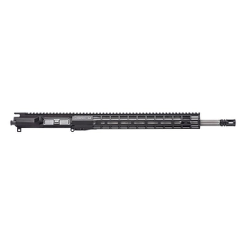 Aero Precision M4E1 Threaded 18" .223 Wylde Fluted Complete Upper Receiver with 15" ATLAS R-ONE Handguard - Anodized Black - APAR700705M51
