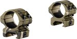 Hawke Sport Optics 1in Riflescope Weaver Ring Mount, 2 Piece Low Mossy Oak Bottomland