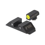 Night Fision GLK-003-003-YGZG Perfect Dot Night Sight Set for Glock 42/43/43X