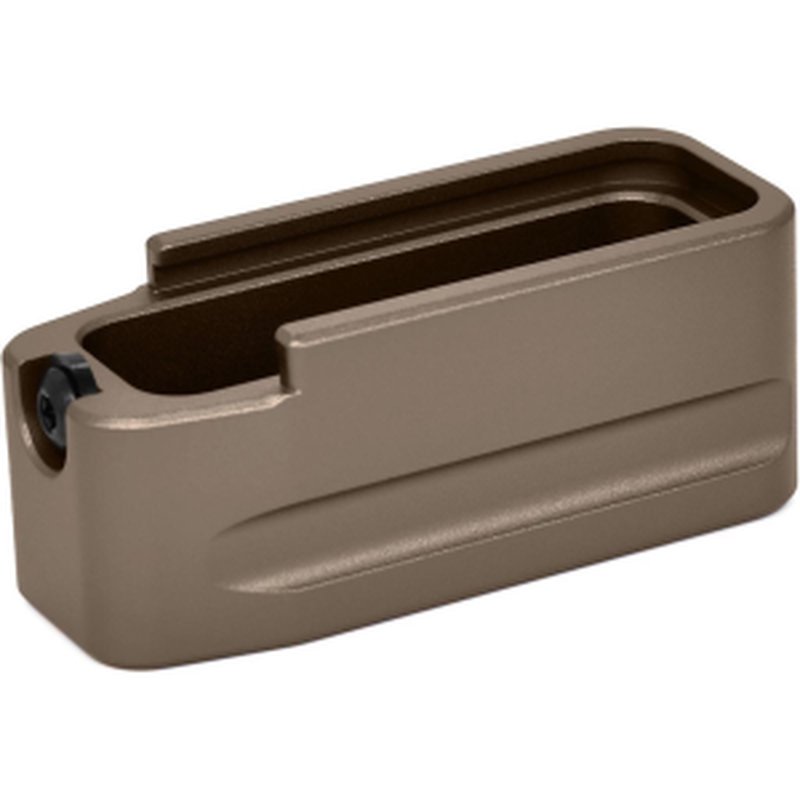 Warne Magazine Extension Dark Earth +2 Fits PMAG 5.56