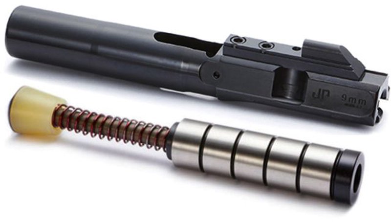 JP Enterprises EnhancedBolt 9mm AR Bolt Carrier Group (BCG) Kit - JP Short Silent Capture Spring