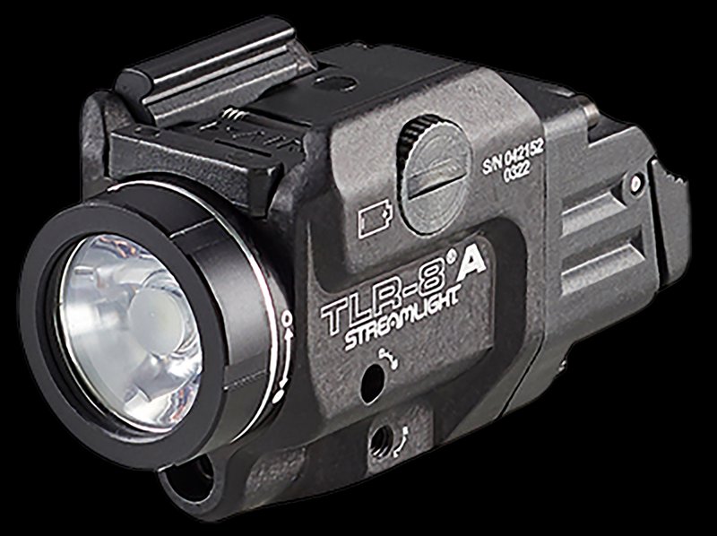 Streamlight TLR-8A Flex Weapon Light with Red Laser 500 Lumens Black Anodized 69414