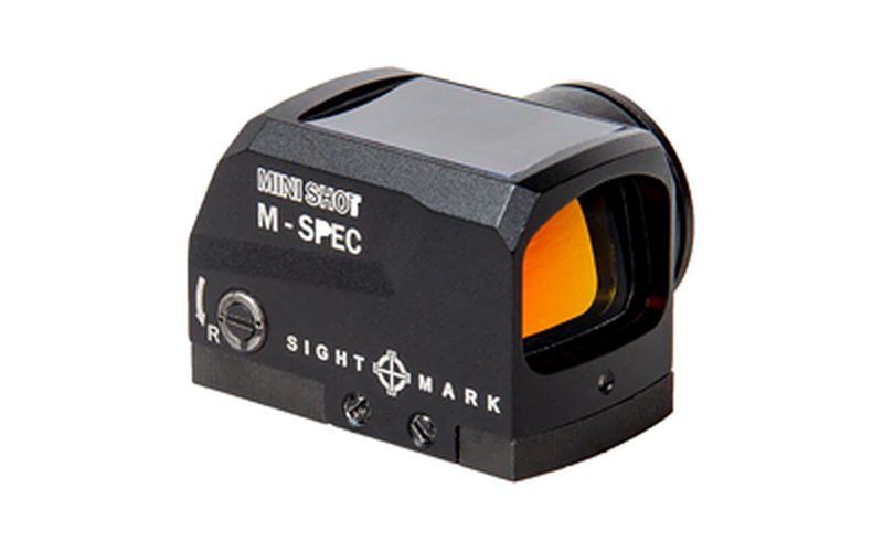 Sightmark MiniShot M-Spec M3 Solar Red Dot Sight RMS-C Footprint, 3 MOA, Black