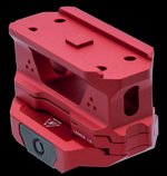 Strike T1 Riser Mount AR Platform Picatinny Red Anodized Absolute Lower 1/3
