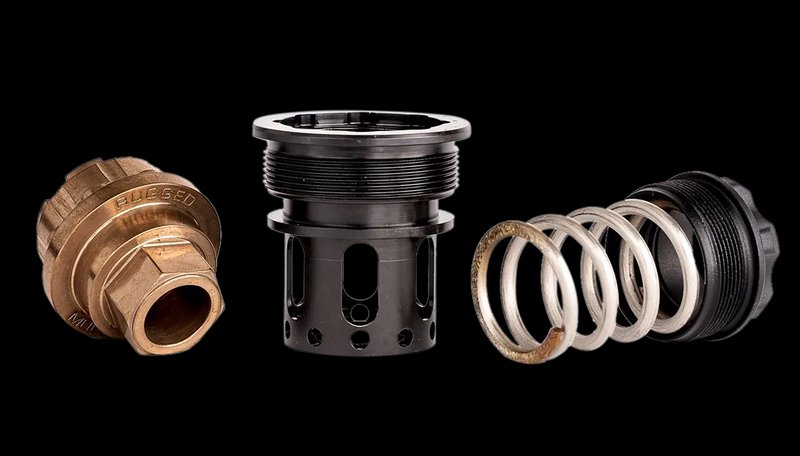 RUGGED SUPPRESSORS Universal Cage Black for Alaskan 360 Suppressor