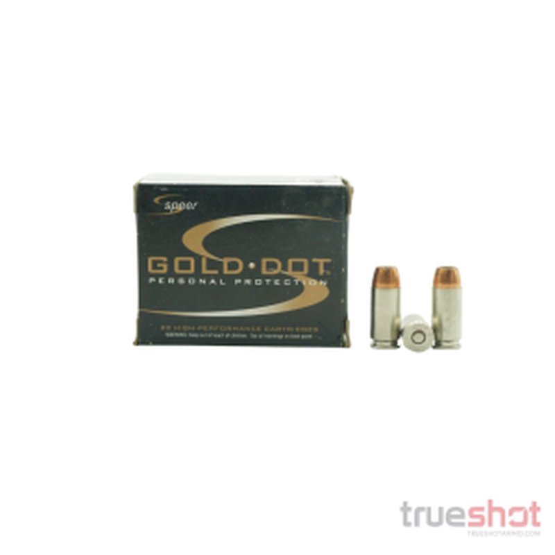 Speer Gold Dot Personal Protection 23962GD 40 S&W 180gr HP Ammo