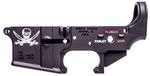 Spikes Tactical Calico Jack Stripped Lower Receiver with Color Filled Components (Multi-Cal)