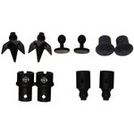 KNS Precision SnapFoot Quick-Change Bipod Feet Kit (Magpul) - Black