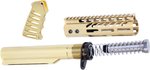 Guntec USA AR-15 Pistol Furniture Set w/ M-LOK Handguard and Mil Spec Tube