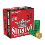 STERLING 12GA BIRDSHOT #5 2 3/4 INCH 1 3/16OZ (34g) BOX25 UPC: 8698779951030